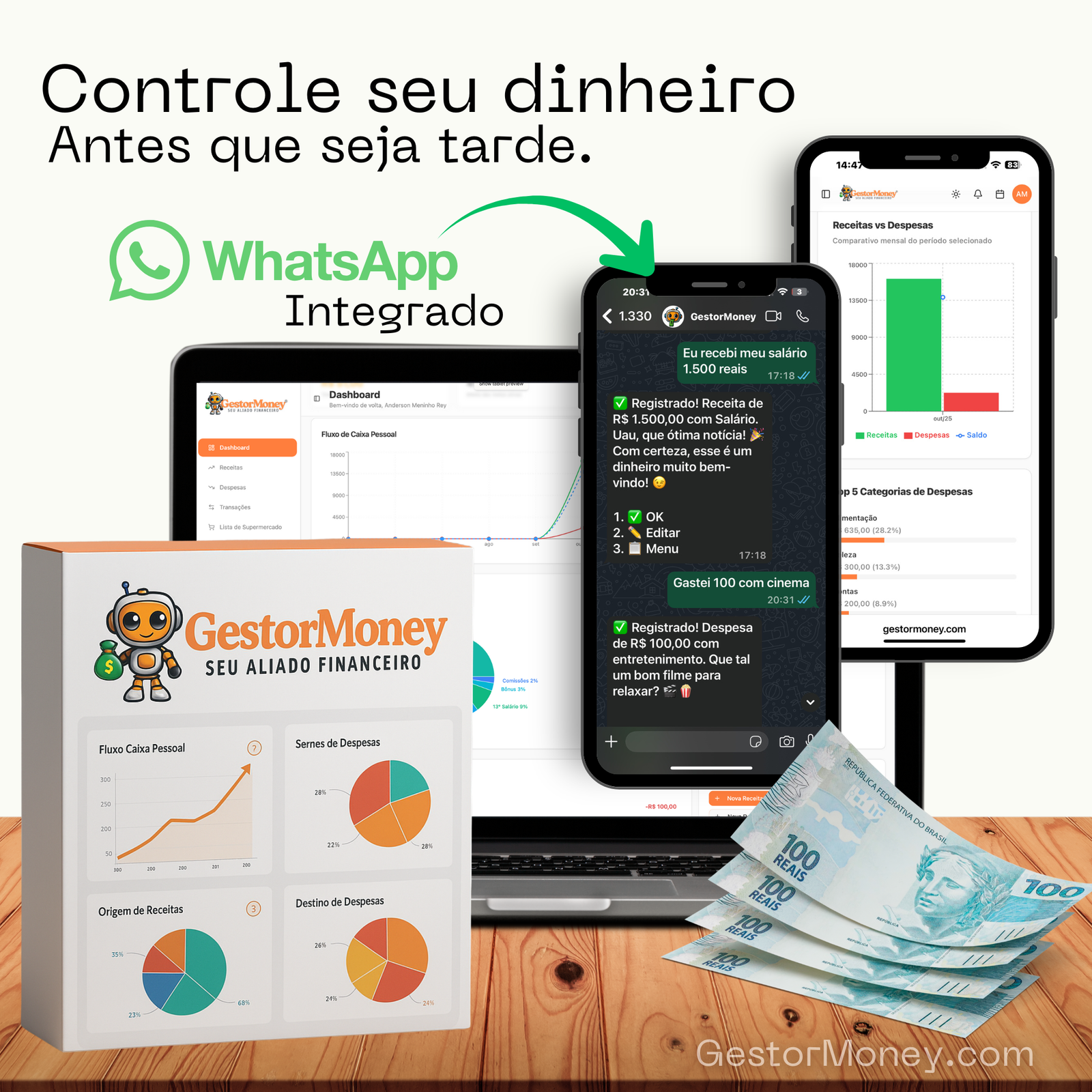 Controle Financeiro Criativo
